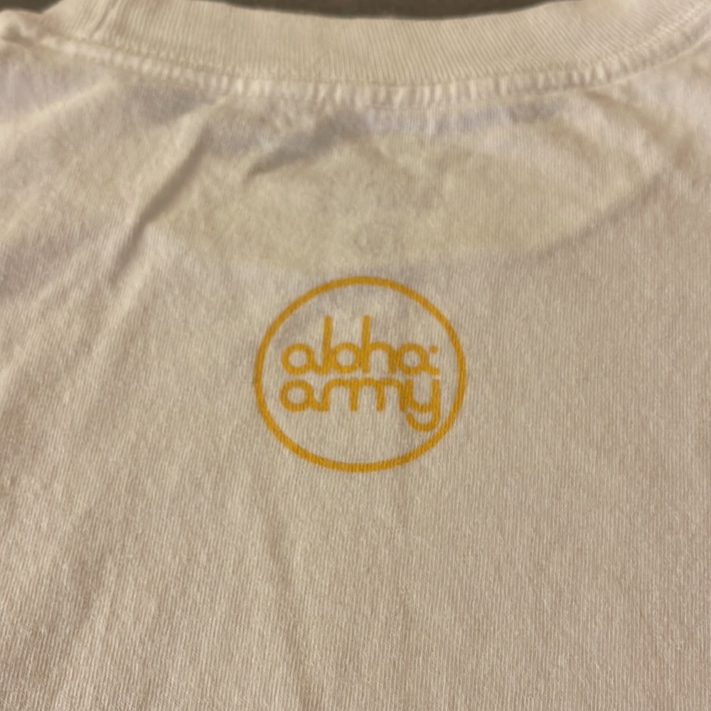 Aloha Army In4mation Sunset “Aloha” Script T-Shir… - image 5
